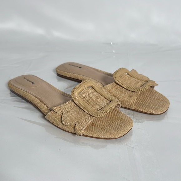 Birdies The Kiwi Sandal Natural Raffia Size 8.5 - Picture 1 of 8